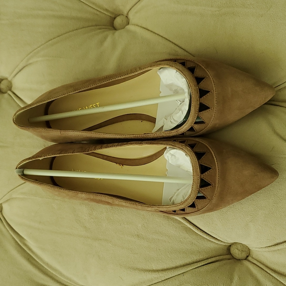 Nine West suede flats 7.5